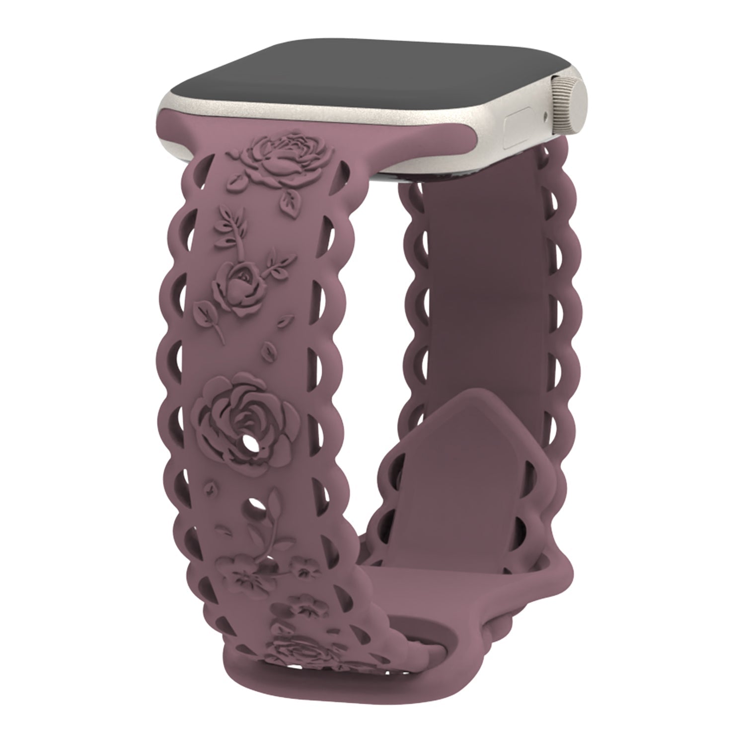 Rose Silicone Band