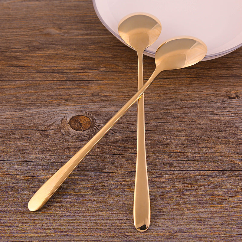 Pure Copper Spoon Supplement Copper Tableware Eating Spoon