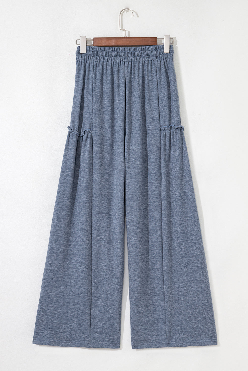 Willow High Waisted Wide Leg Knit Pants with Drawstring