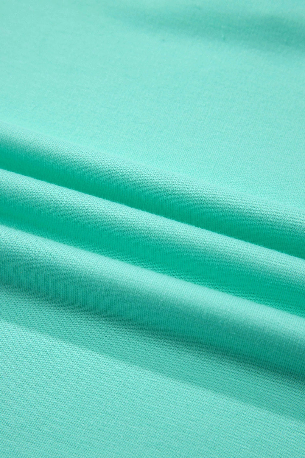 Mint Green V-Neck Top and Drawstring Shorts Lounge Set - Image 6
