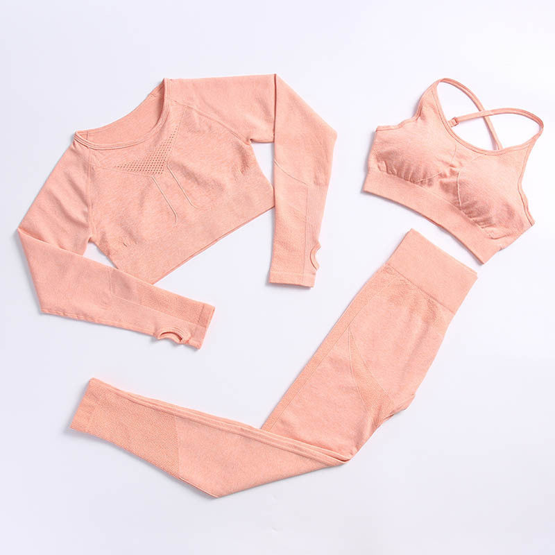 Women High Waist Seamless Yoga Leggings Sculpting Workout Pants - Image 26