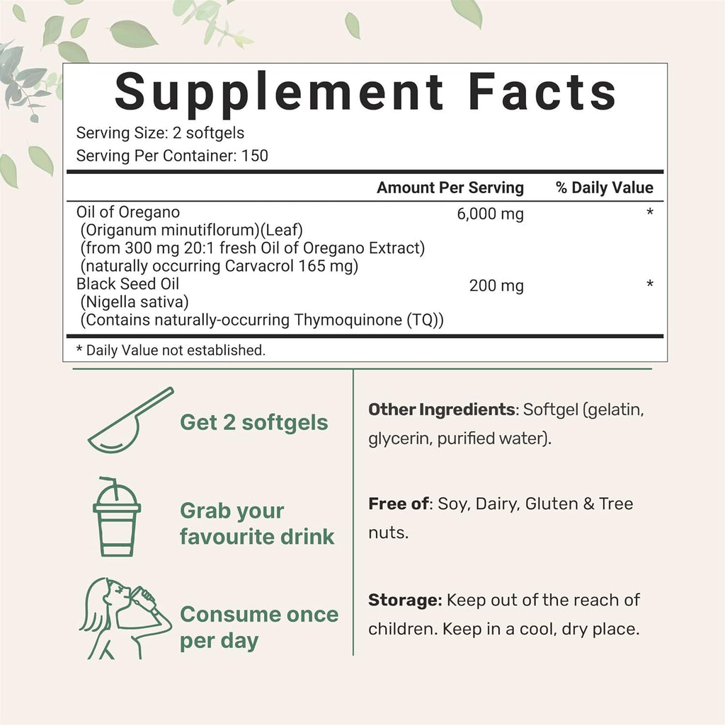 Butter Black Seed Oil Soft Capsules