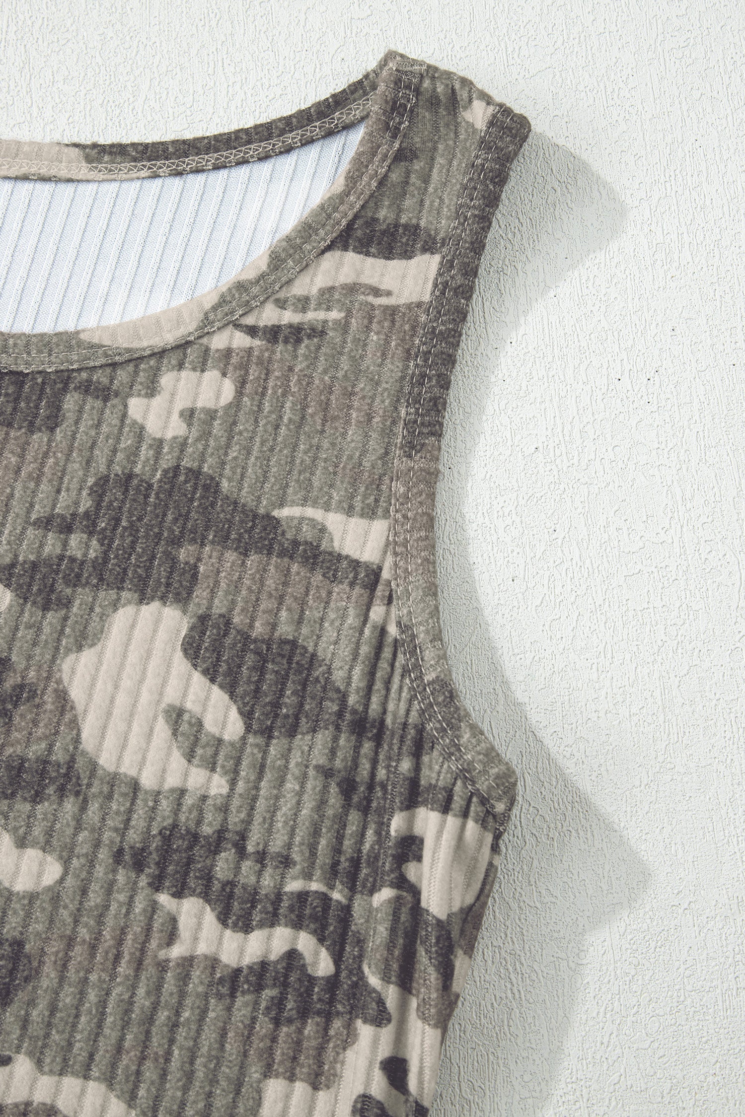 Wrenley Ribbed Knit Tank Top - Versatile Sleeveless Basic