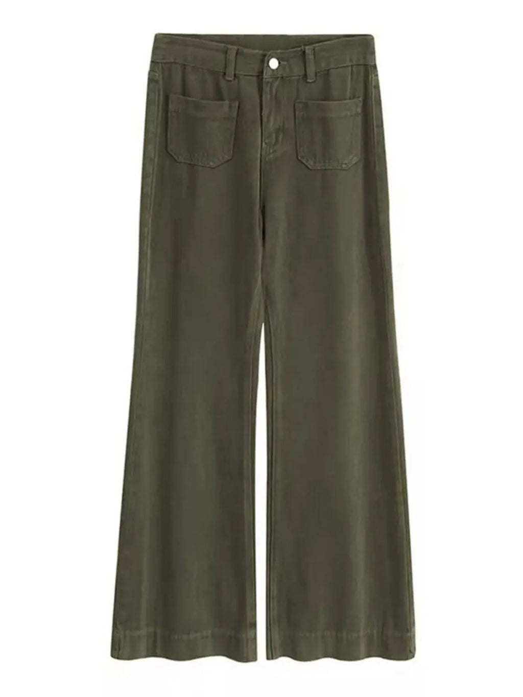 Full Size Wide Leg Pants with Pockets Plus Size