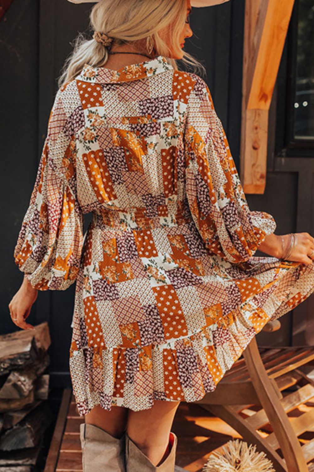 Colorful Mini Shirt Dress for Party and Casual Wear