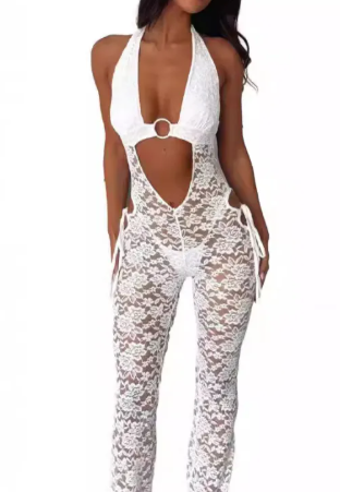 Halter One-Piece Jumpsuit for Women