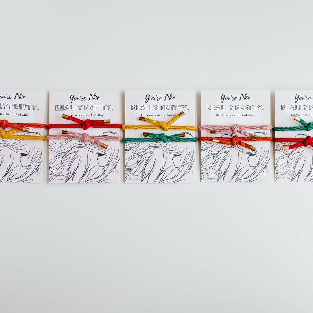 Really Pretty Double Elastic Hair Tie Pair