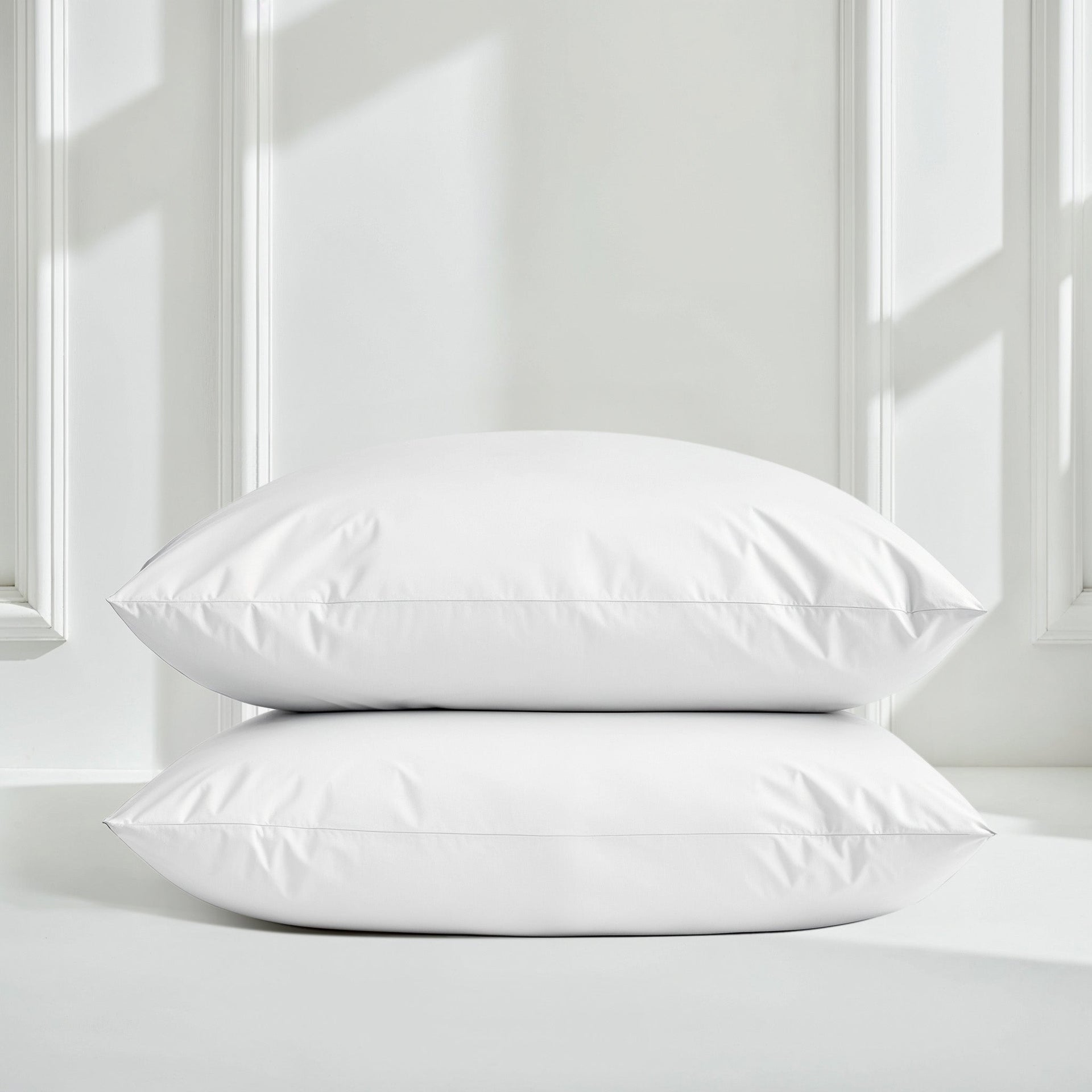 Australian Cotton Sateen Sheet Set in Solid and Stripe - Image 38