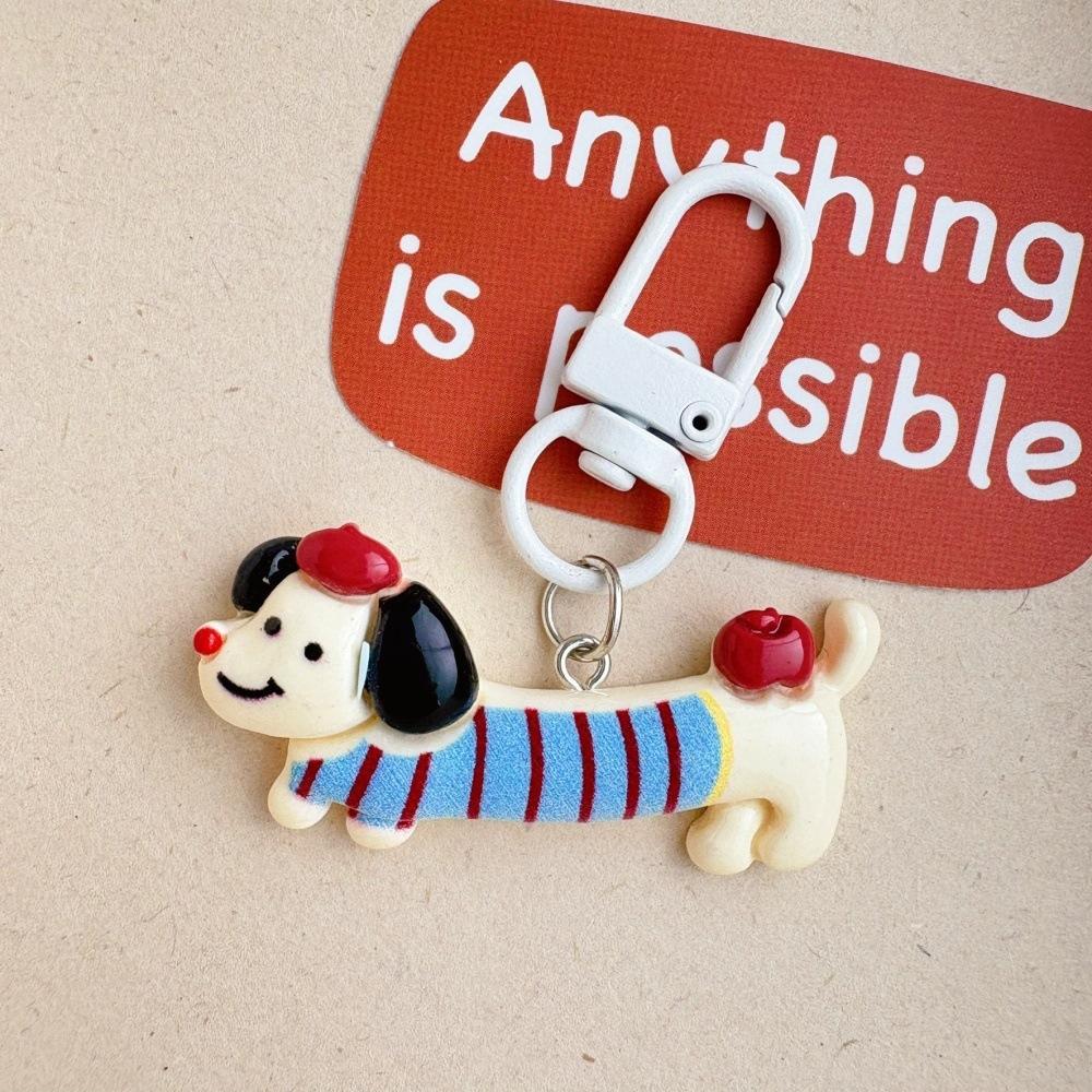 Dachshund Keychain Hair Accessory Part