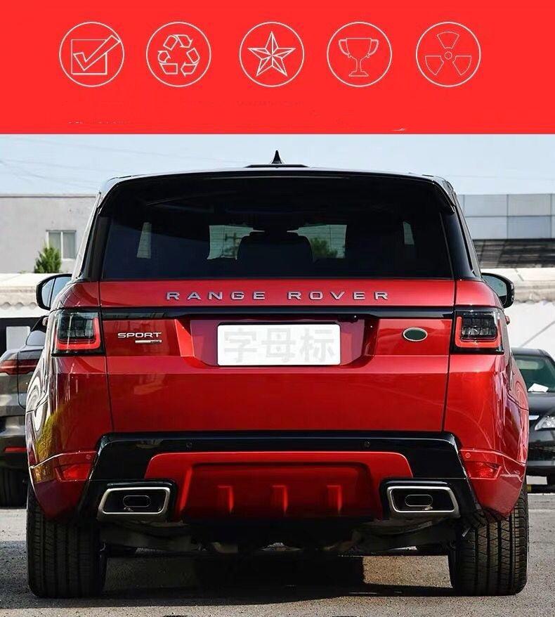 3D Metal Alphabet & Number Car Decals – Premium Chrome Finish