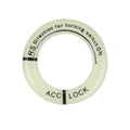 Universal Luminous Ignition Push Button Switch Trim Ring Cover