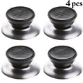 4-Piece Universal Kitchen Cookware Pot Lid Handle Set