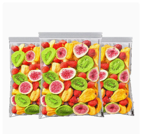 Premium Fruit Crisps Mixed Pack Freeze-Dried Dehydrated Assorted Fruits And Vegetables, Snack Delight