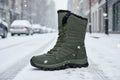 Women’s Waterproof High-Top Winter Snow Boots with Fleece Lining - Image 3