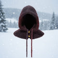 Women's Tie-Dye Balaclava – Warm Winter Hat & Scarf