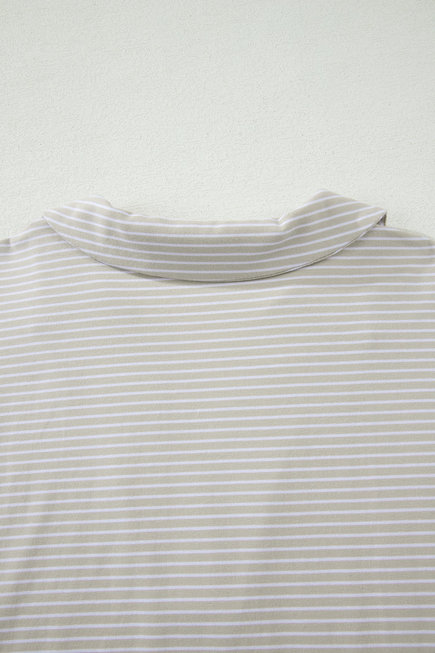 Aadhya Striped Dolman Sleeve Polo Shirt and Shorts Loungewear Set