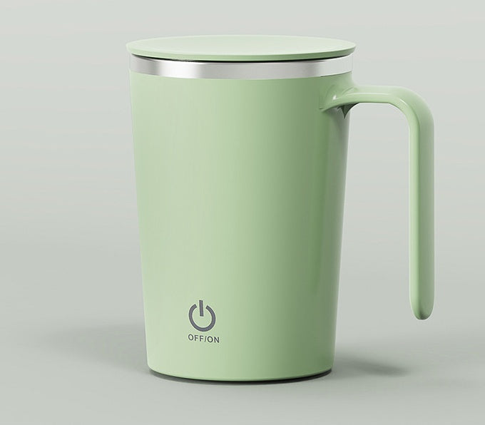 Automatic Self-Stirring Mixing Mug - Modern Minimalist Coffee Cup