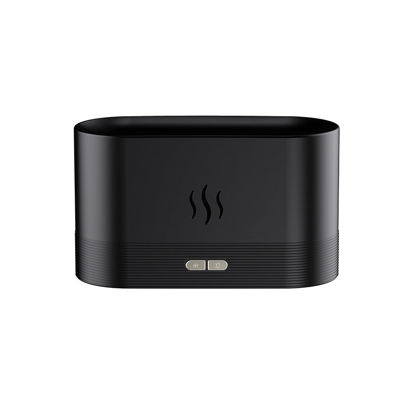 Modern LED Flame Aroma Diffuser & Ultrasonic Mist Humidifier