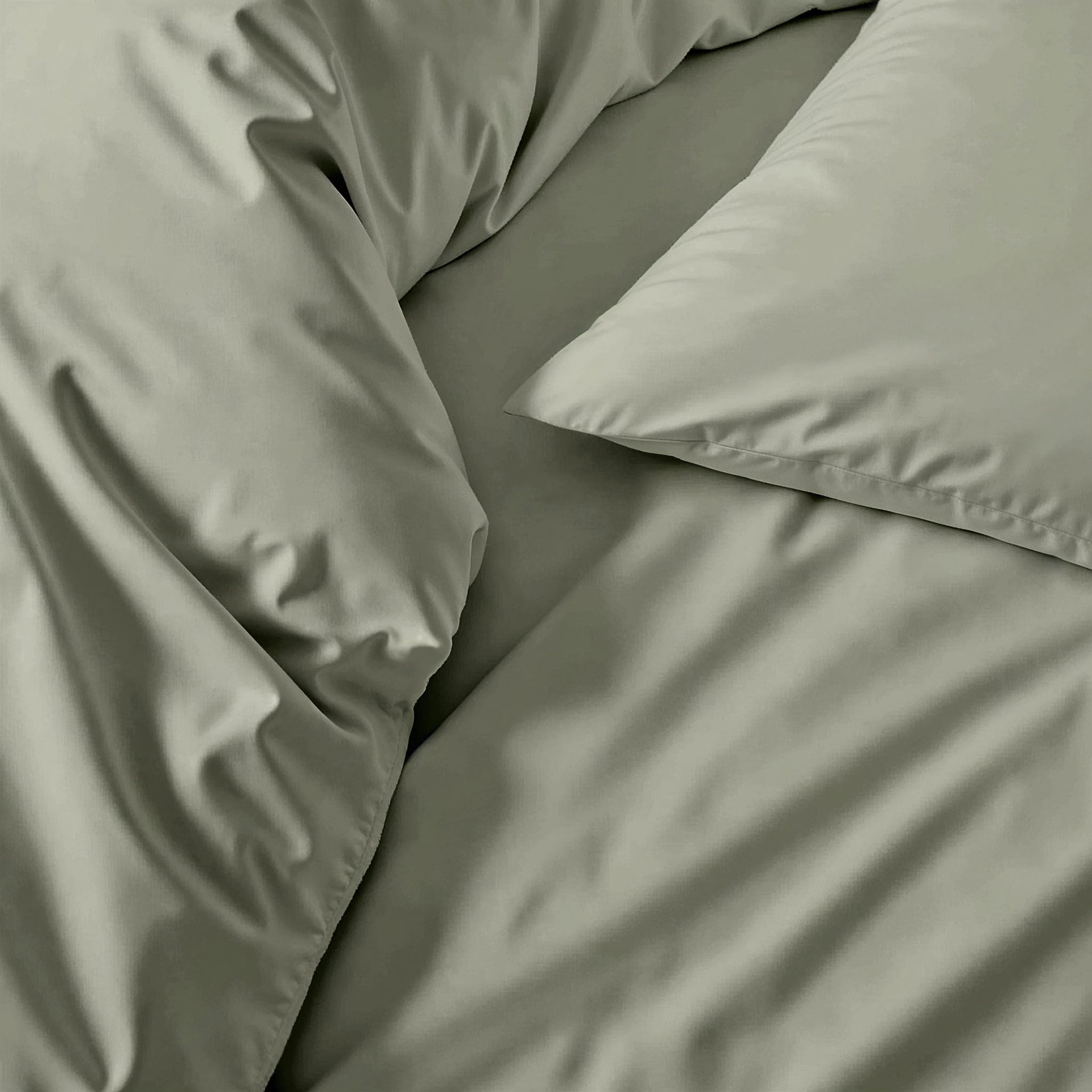 Australian Cotton Sateen Duvet Cover in Stripe and Solid - Image 29