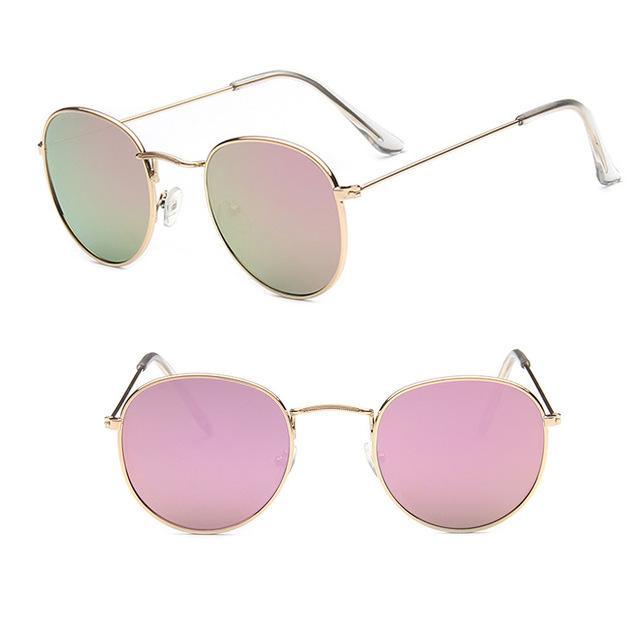 Classic Round Polarized Sunglasses with UV400 Protection