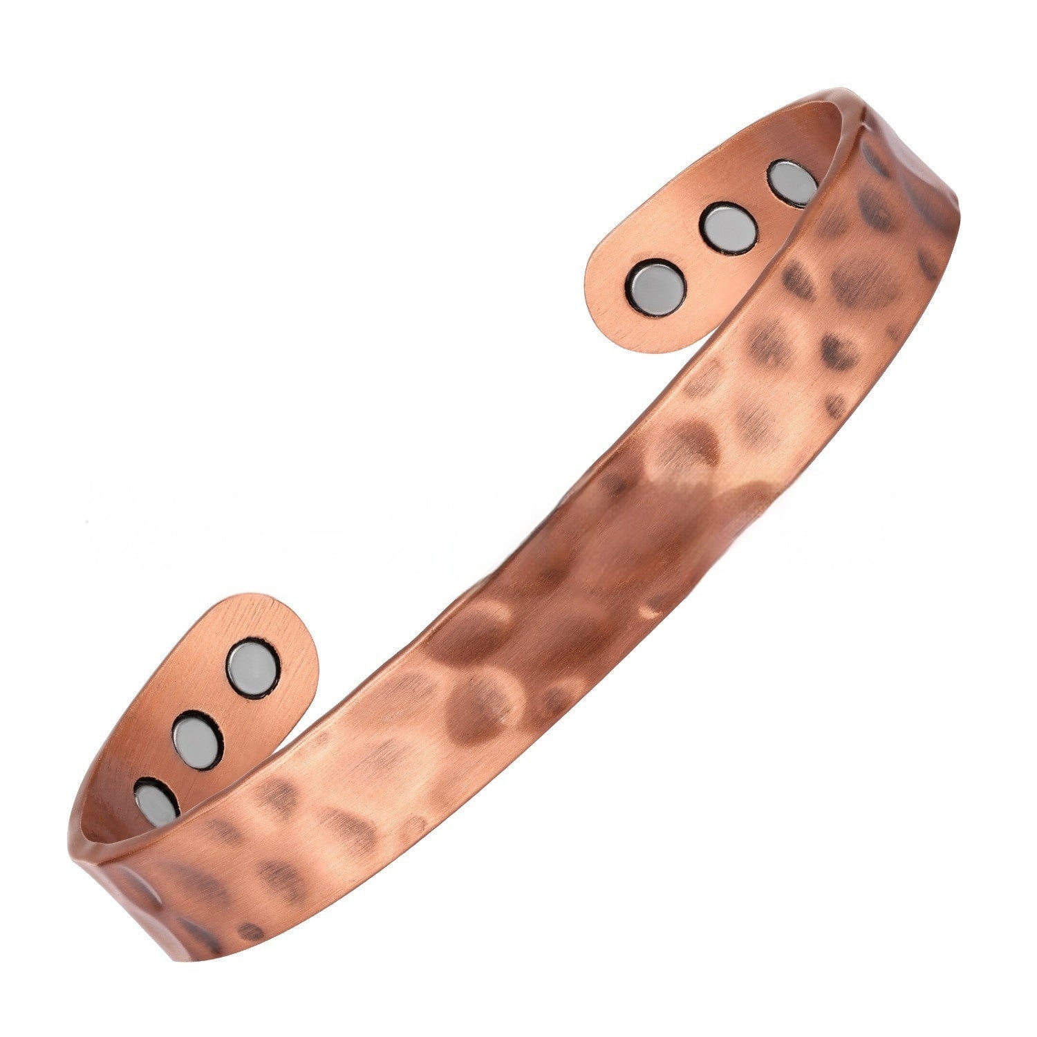 Pure Copper Vintage Jade Red Copper Magnet Bracelet
