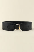 Wide Elastic PU Belt with Buckle for Women Casual Formal Style - Image 6
