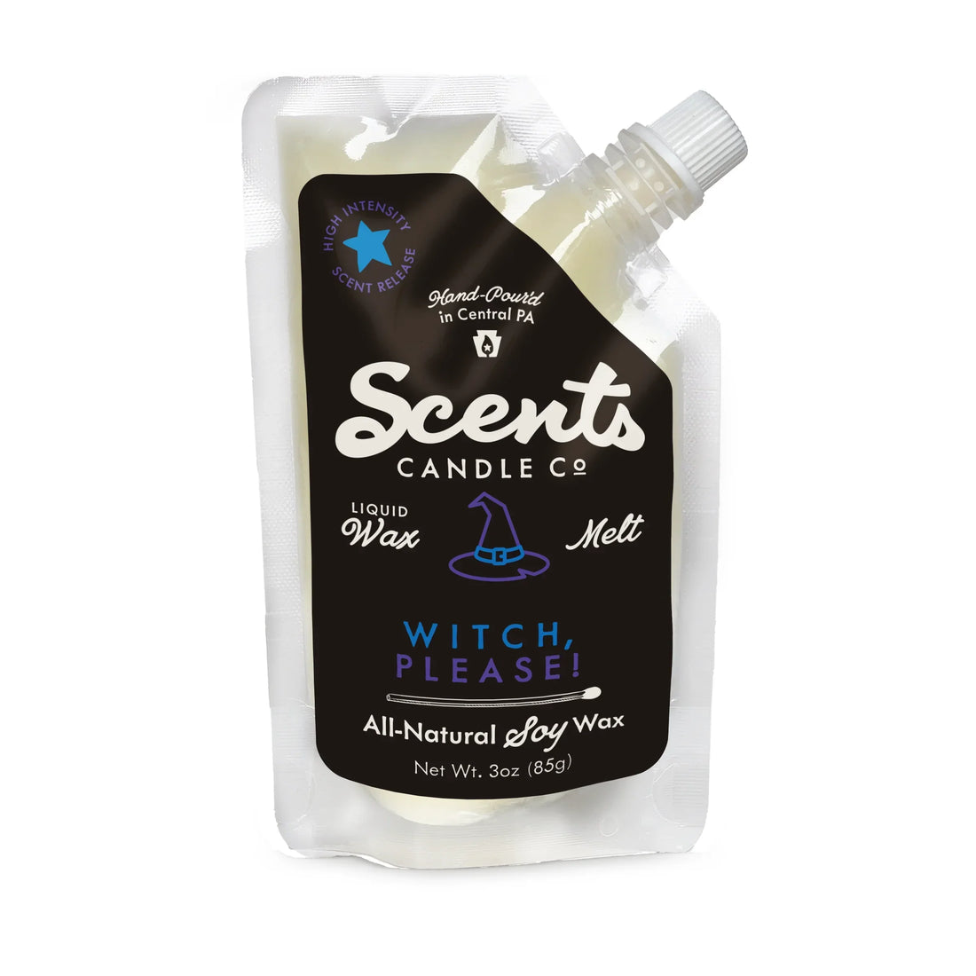 Witch Please Scented Soy Wax Candle in Mason Jar - Image 4