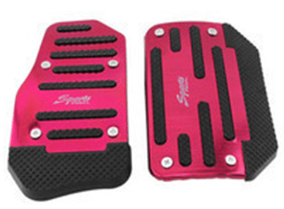 3Pcs Universal Manual Transmission Non-Slip Car Pedal Cover Kit