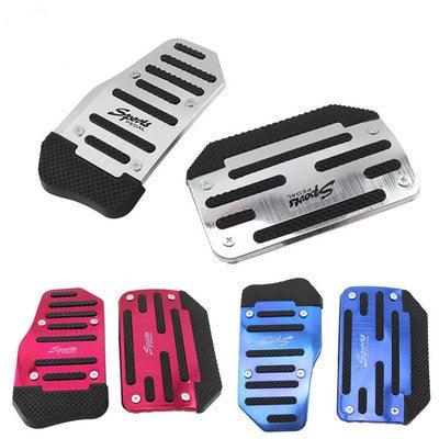 3Pcs Universal Manual Transmission Non-Slip Car Pedal Cover Kit