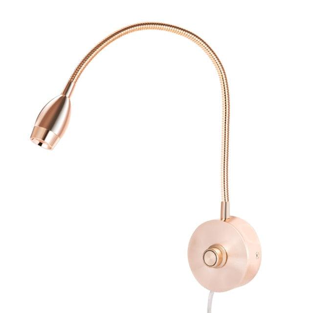 Dimmable LED Wall Reading Sconce - Minimalist Bedside Book Light