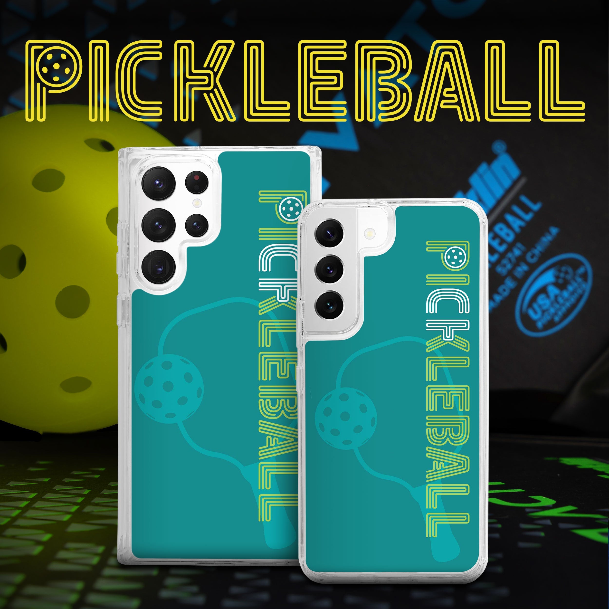 Pickleball HD Samsung Galaxy S22 Phone Case