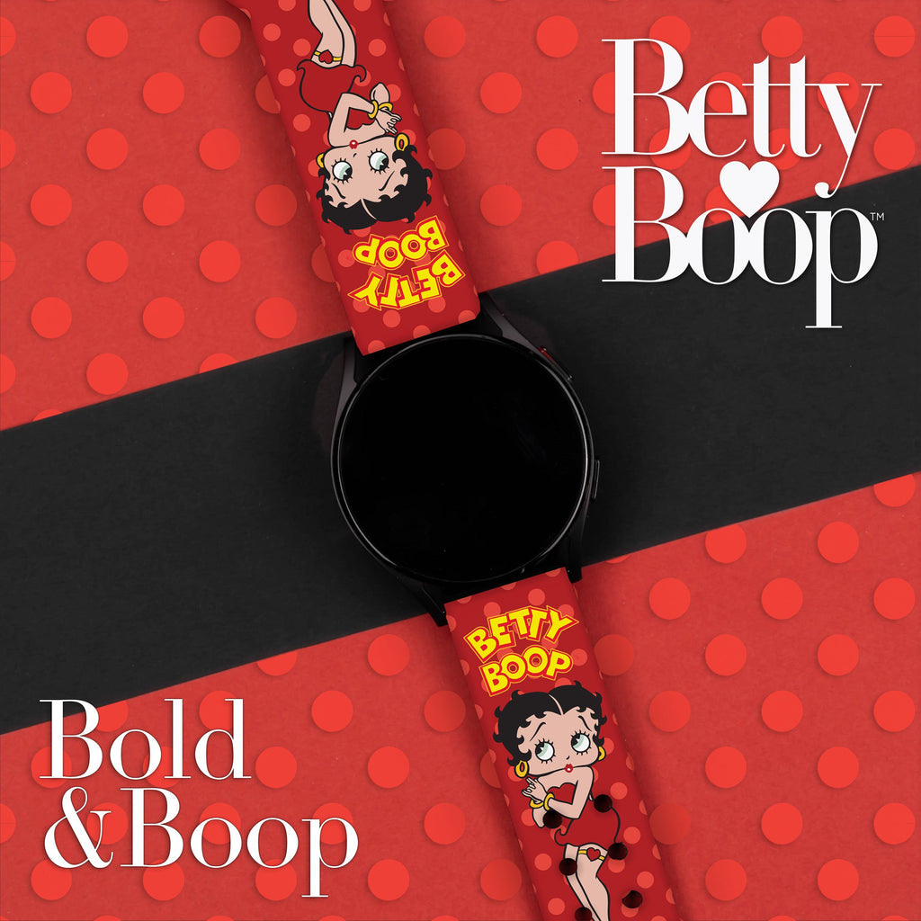 Betty Boop Classic HD  Watchband for Samsung, Garmin, Fossil, and More