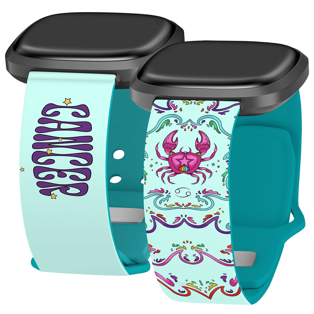 Zodiac Collection Printed Watch Band for Fitbit Versa 3 & Sense 1
