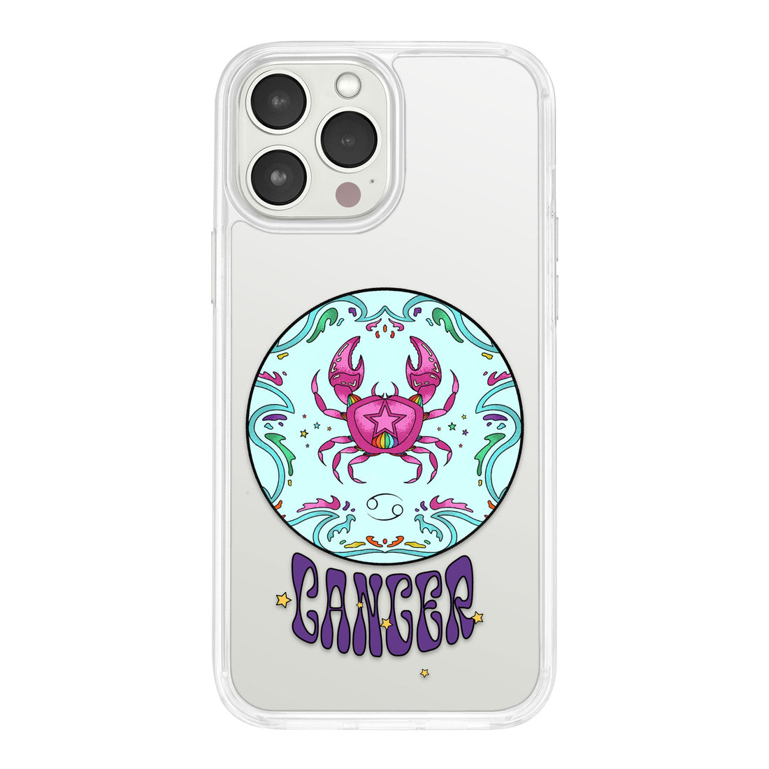 Zodiac Collection iPhone 11 Series Case - Retro Psychedelic