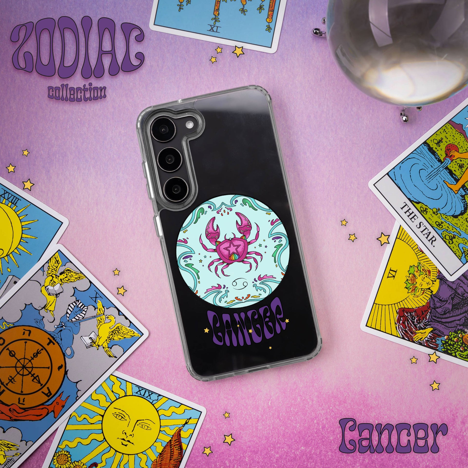 Zodiac Collection Samsung Galaxy S22 Case - Bohemian Abstract Art