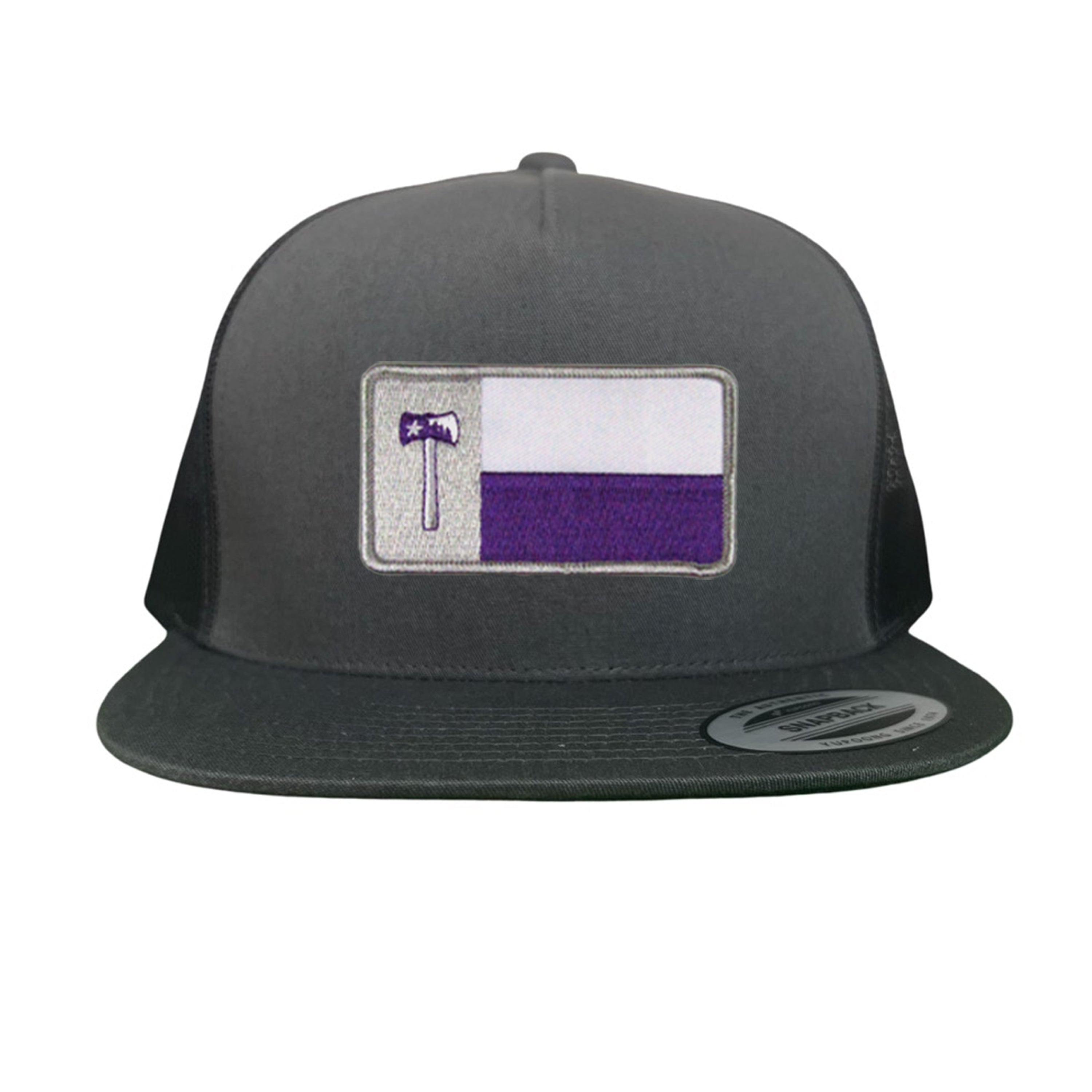 SFA / Axe Texas State Flag / Curved Bill Mesh Snapback Hat