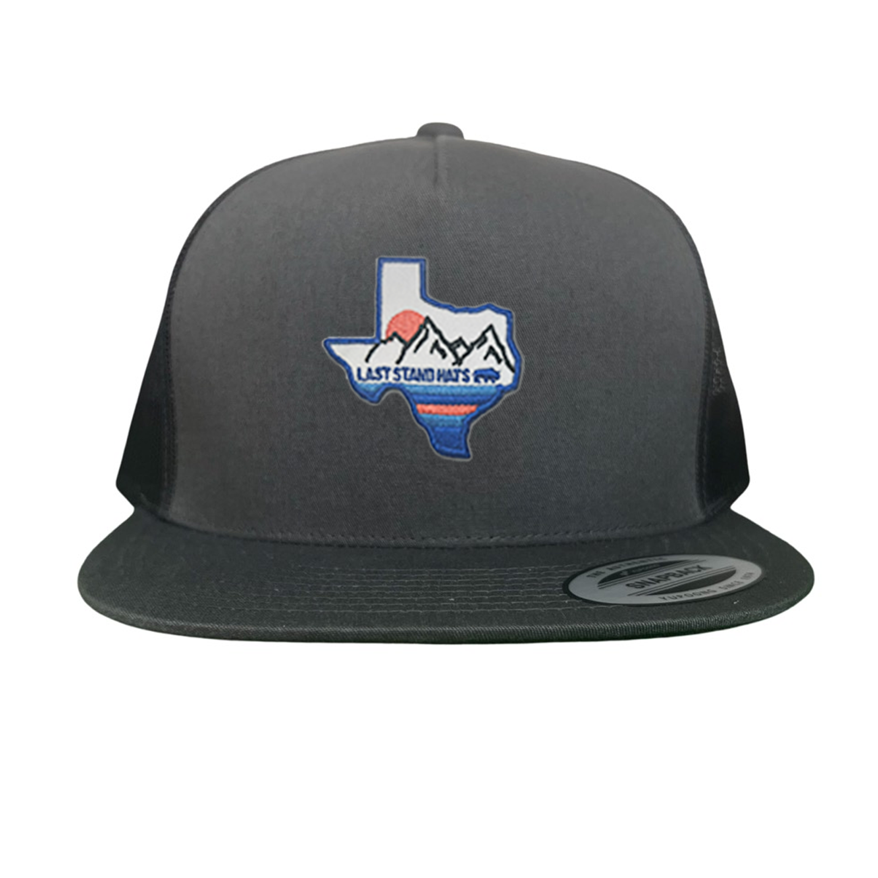 Texas Mountains Blue Graphic Hat - Classic Casual Cap