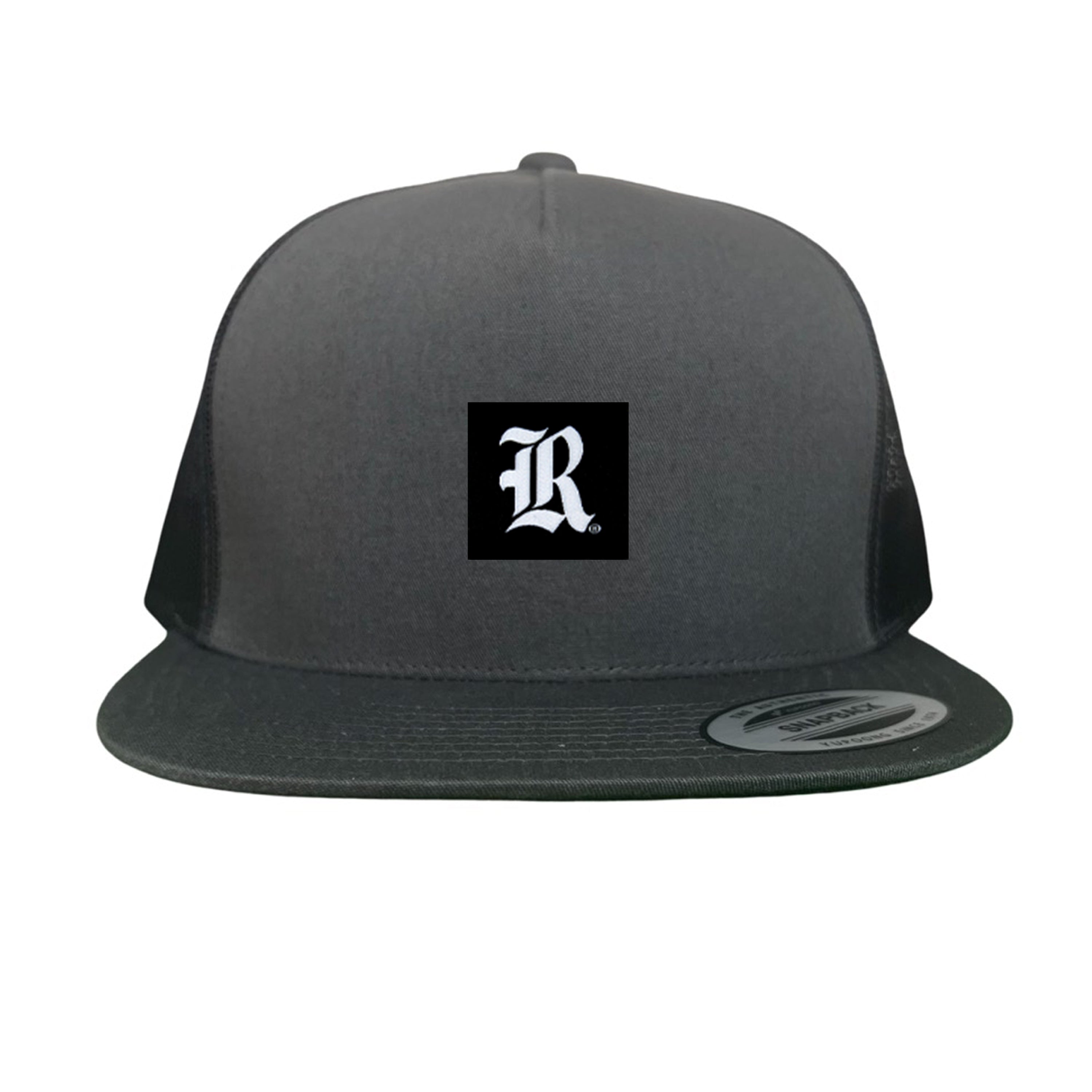Rice Black Label LR Logo Snapback Hat