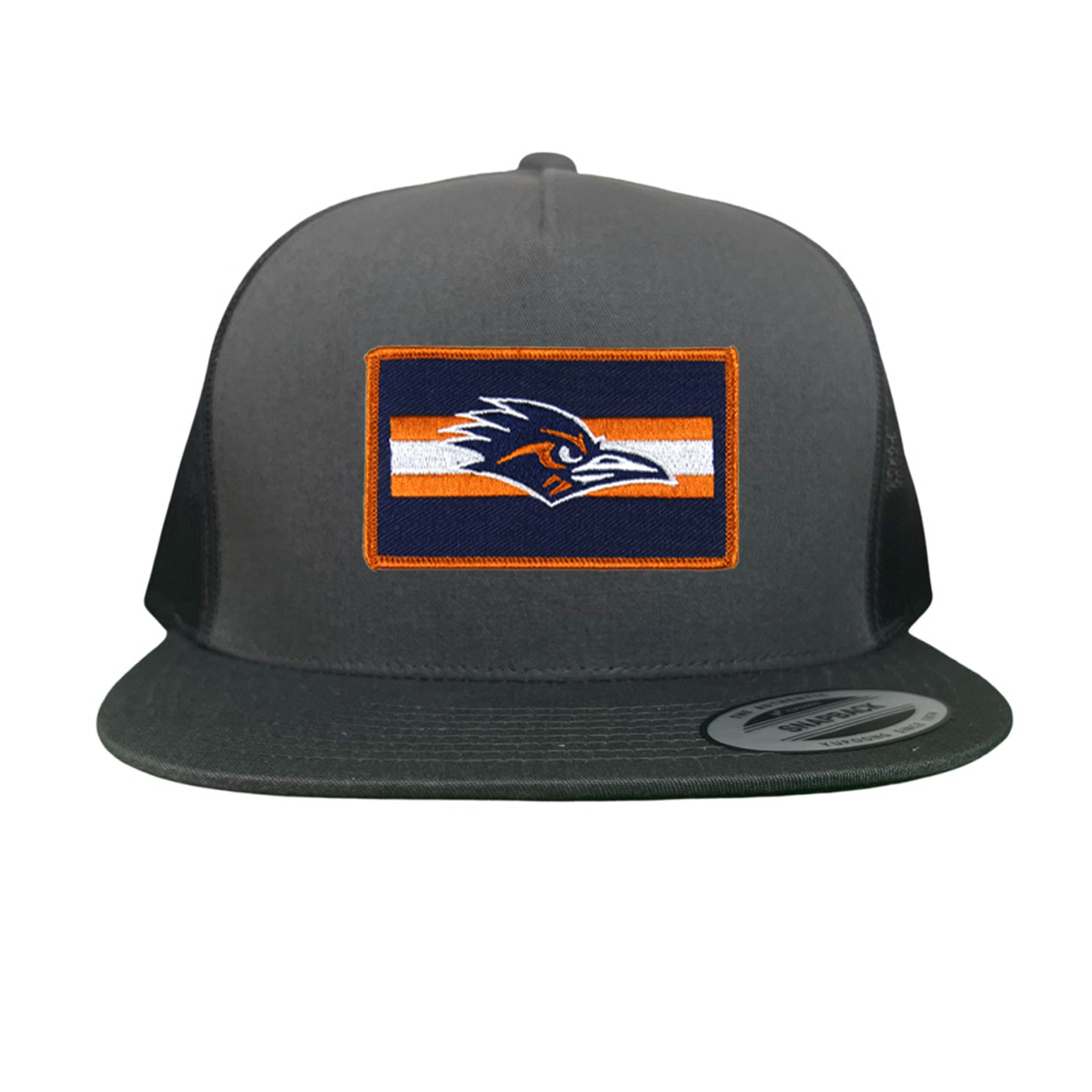 UTSA Roadrunner Rectangle Stripe Patch Hat - Blue and Orange