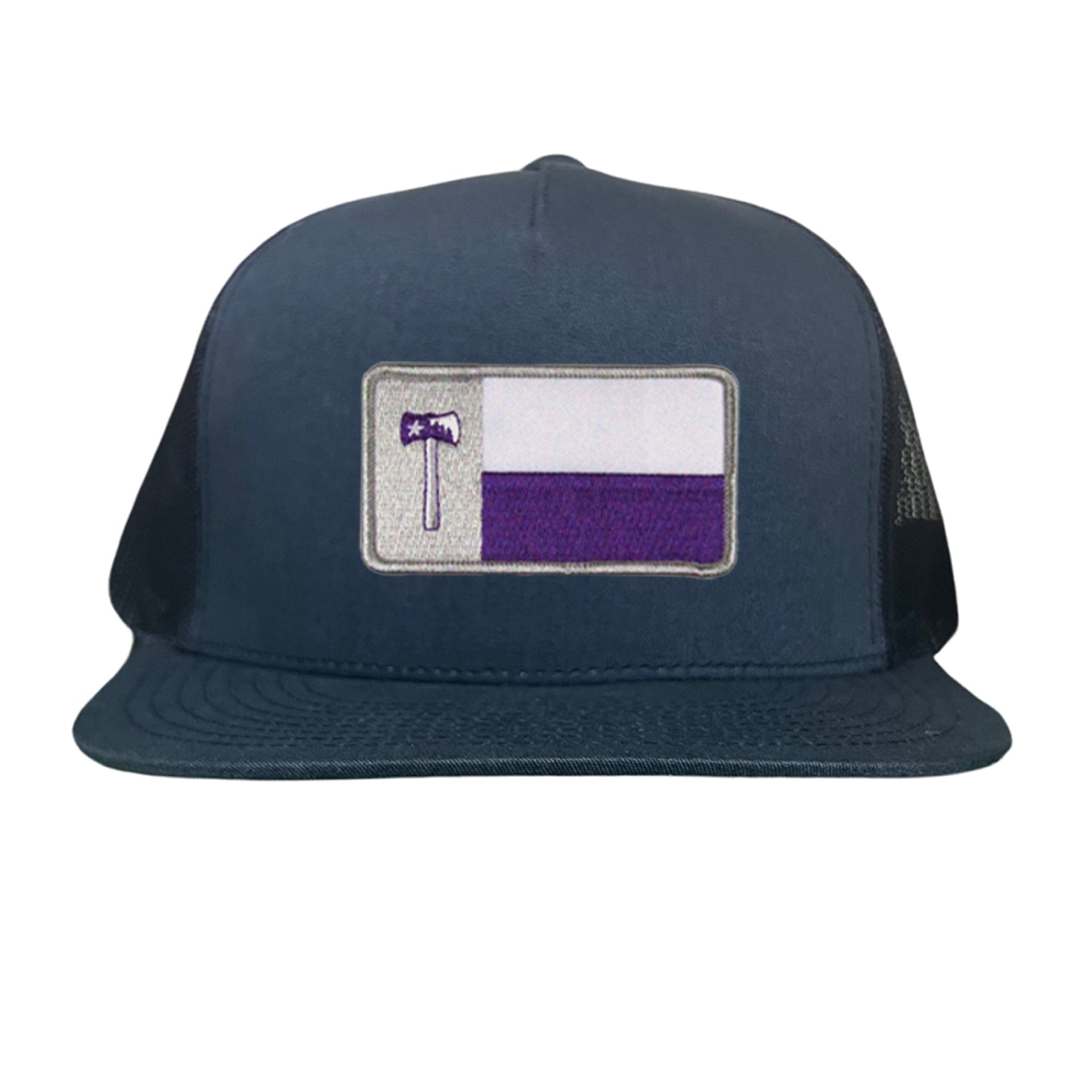 SFA Lumberjacks Texas State Flag Curved Bill Mesh Snapback
