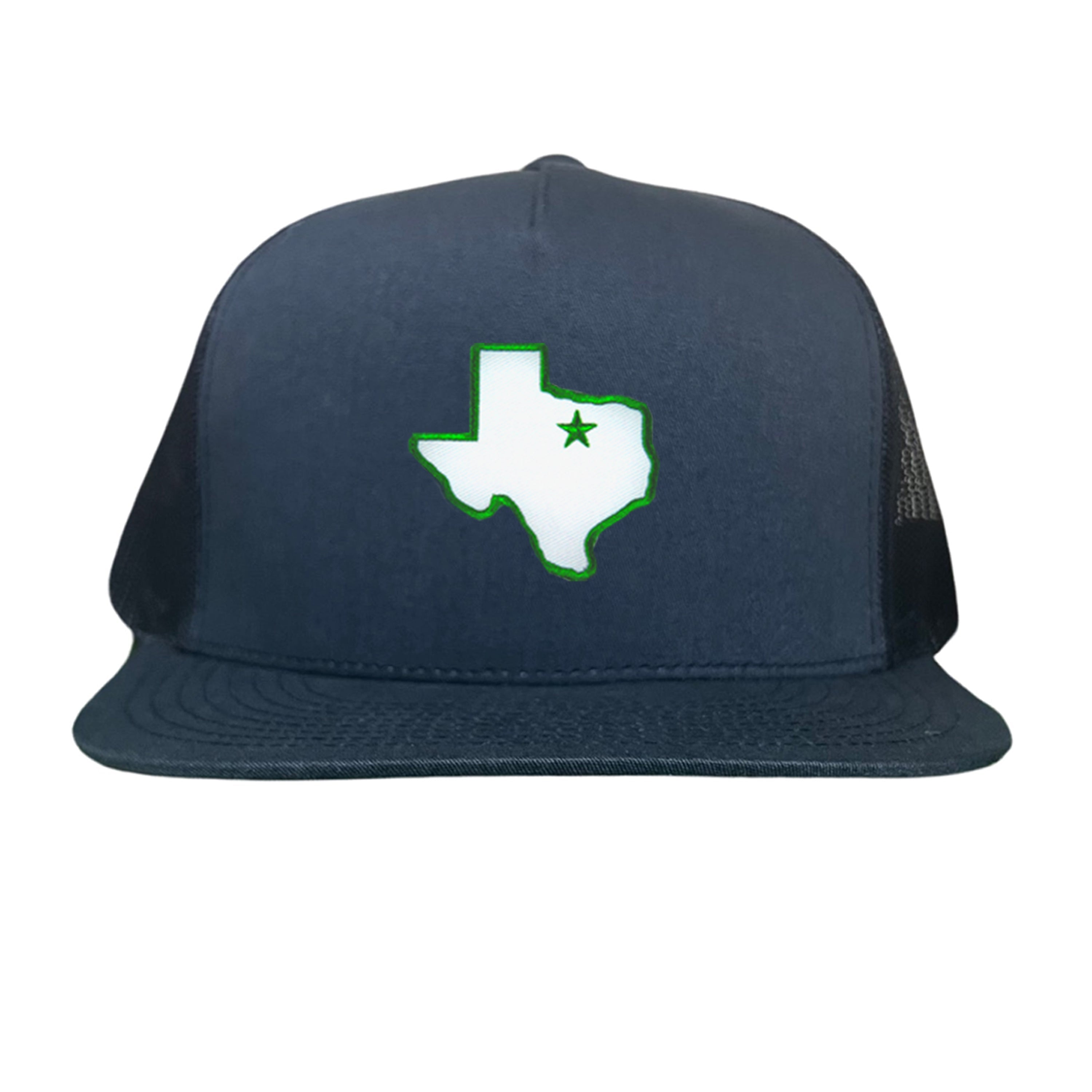 UNT State of Texas Star Baseball Hat Green Black Beige White