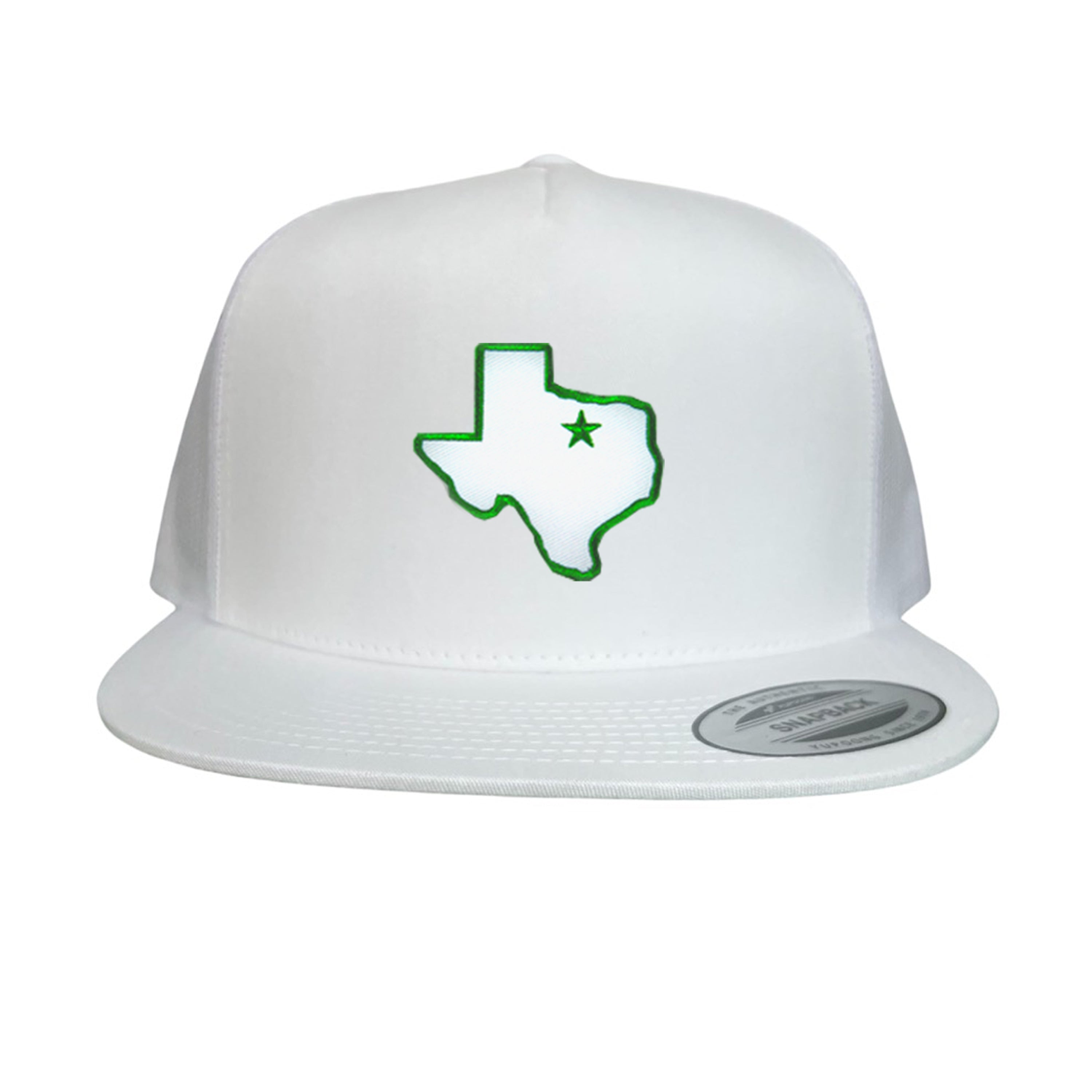 UNT State of Texas Star Baseball Hat Green Black Beige White