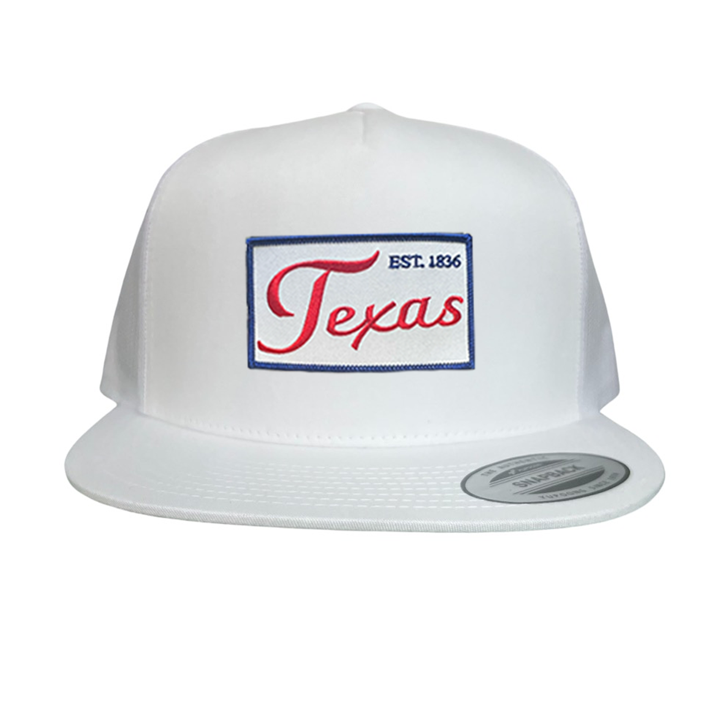 Texas EST 1836 Script Hat - Mesh Snapback, Dad or Rope Style
