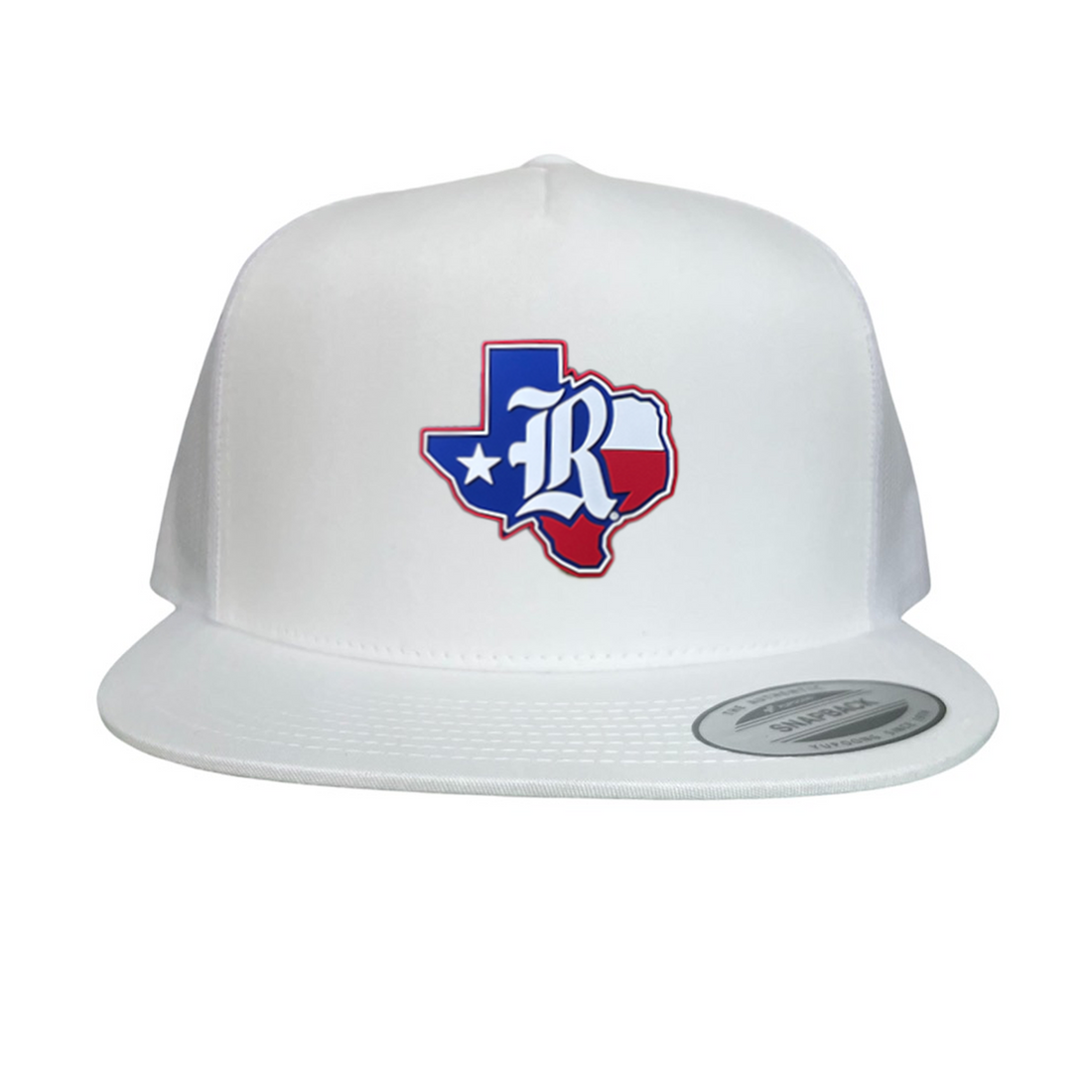 Rice University Old R Texas Flag Rubber Patch Hat