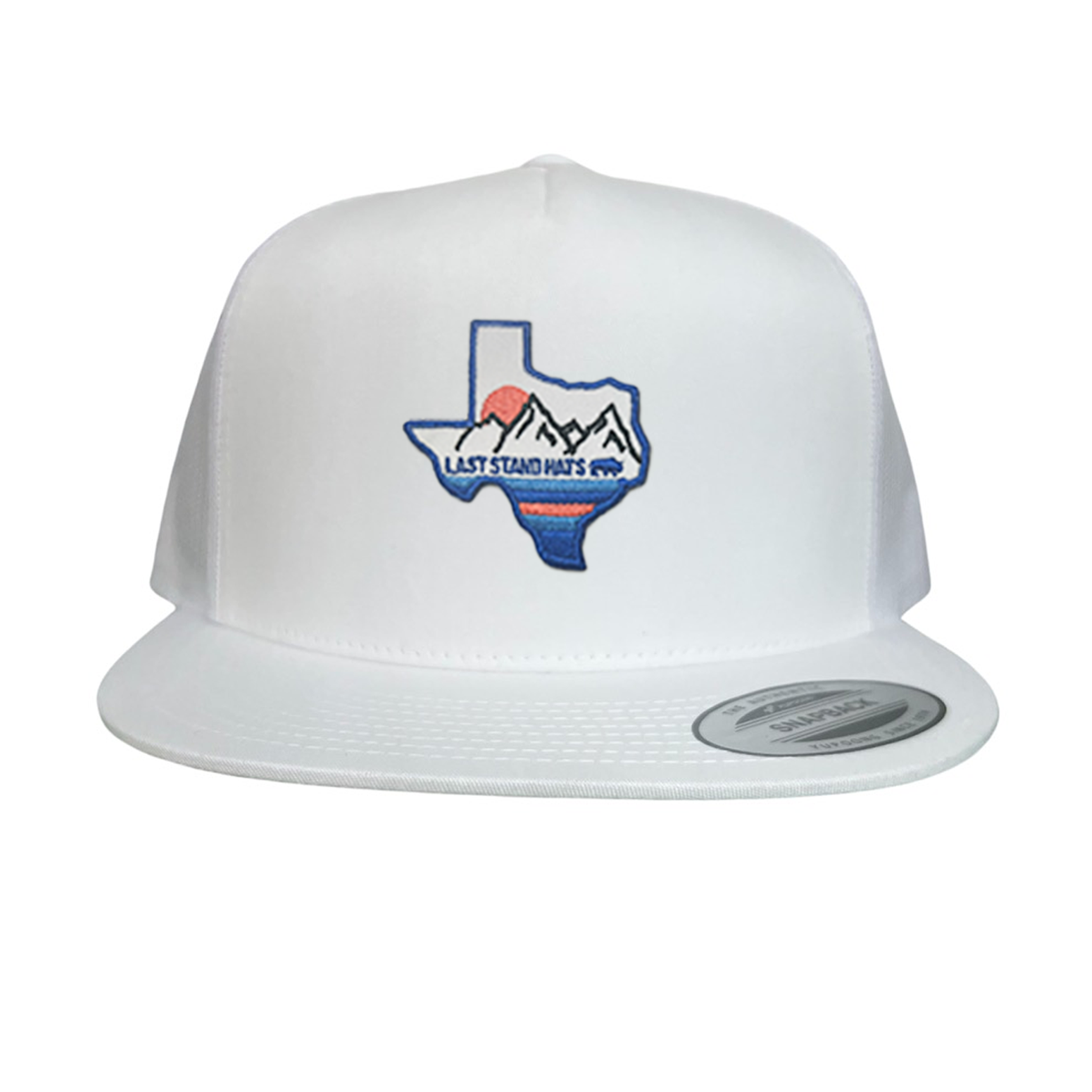 Texas Mountains Blue Graphic Hat - Classic Casual Cap