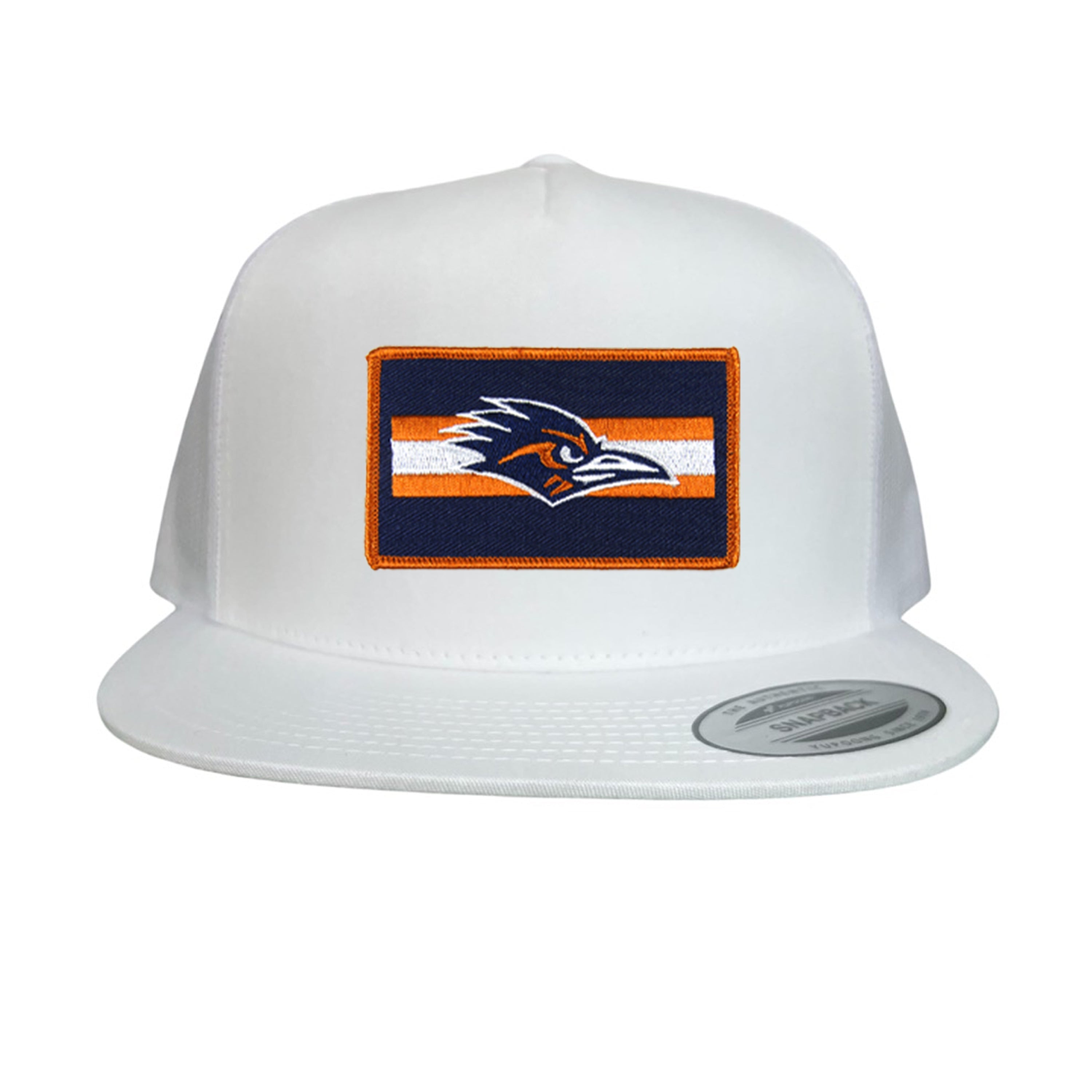 UTSA Roadrunner Rectangle Stripe Patch Hat - Blue and Orange