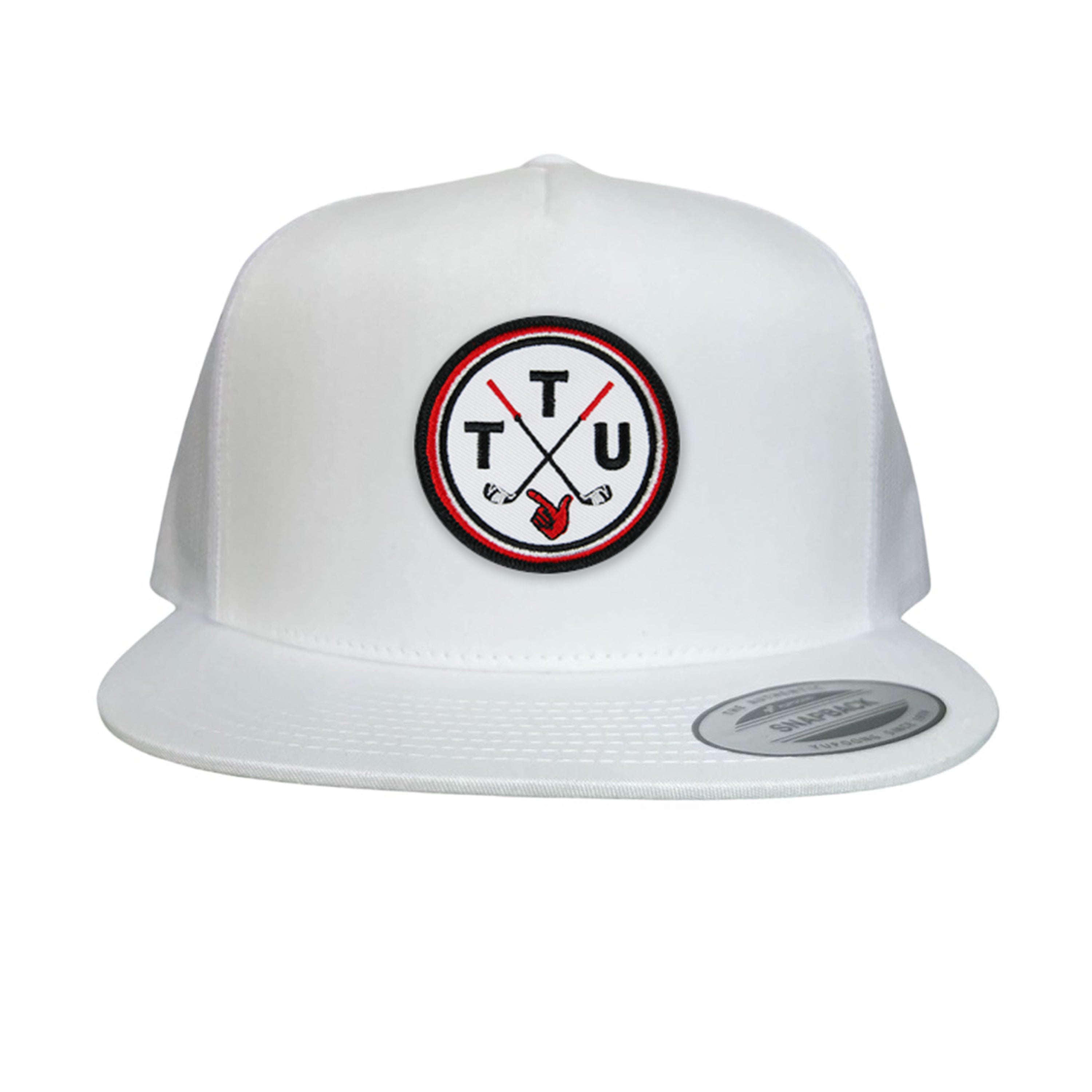 Texas Tech Golf Circle Patch Hat – Curved Bill Snapback