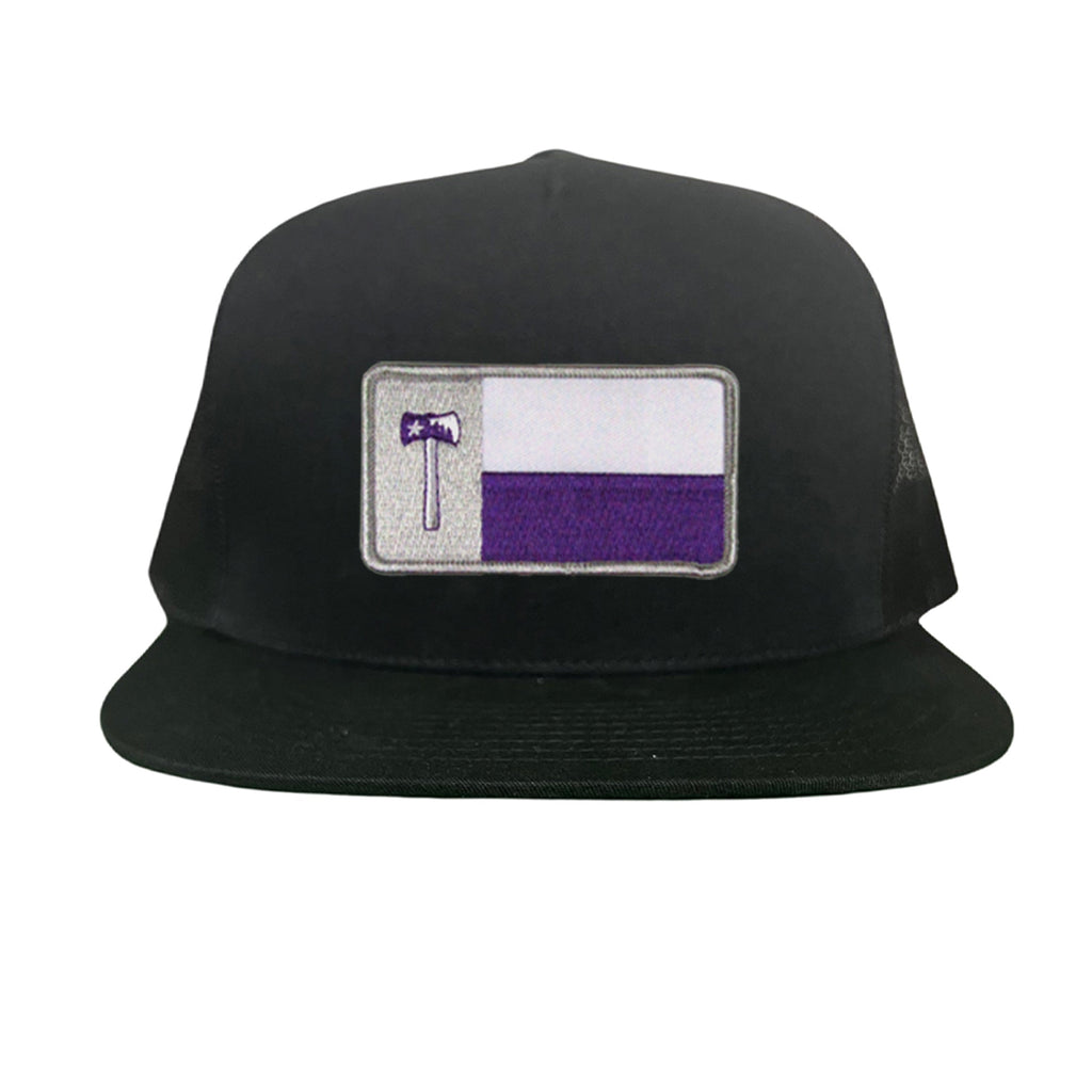 SFA / Axe Texas State Flag / Curved Bill Mesh Snapback Hat