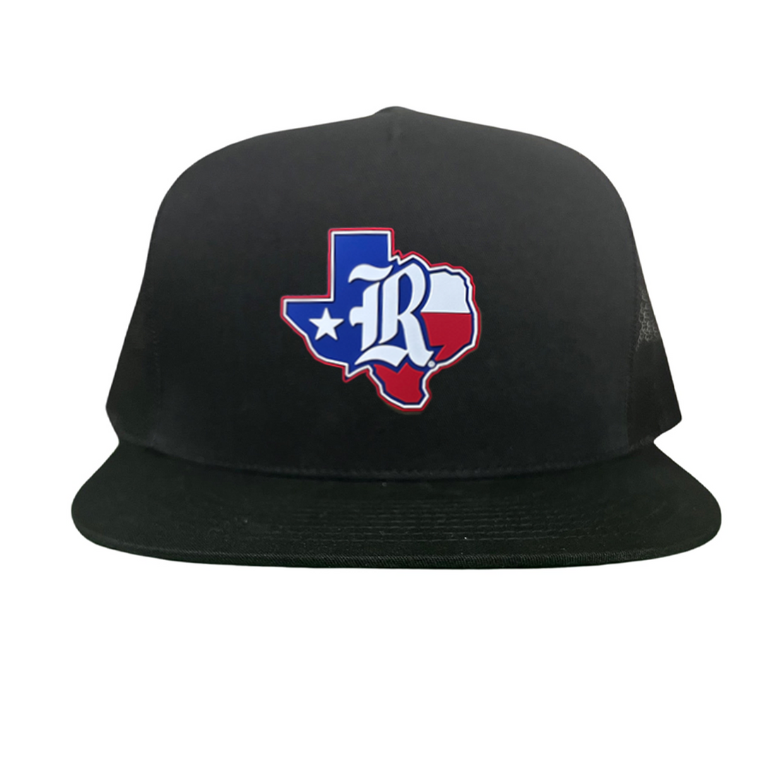 Rice University Old R Texas Flag Rubber Patch Hat