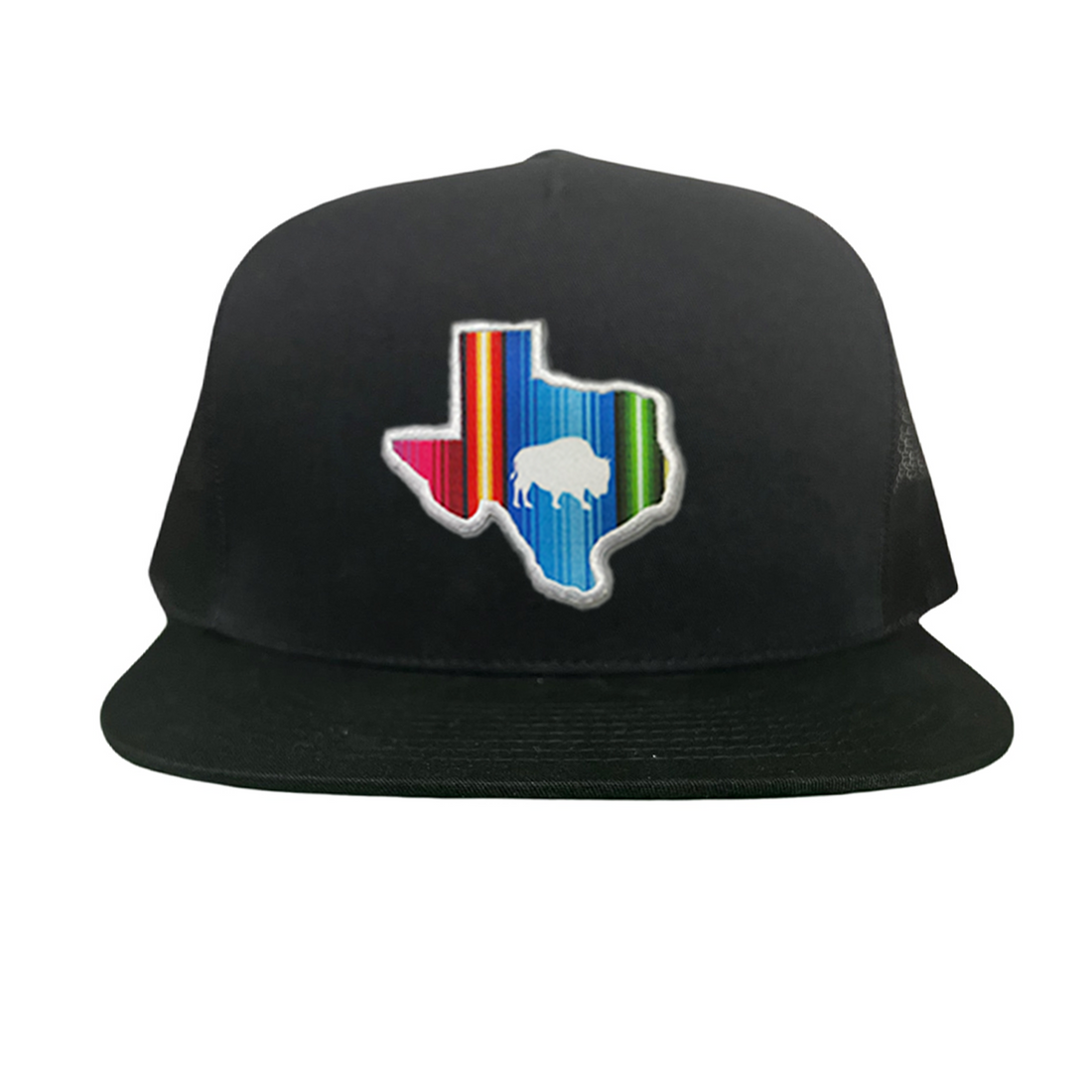 State of Texas Serape Baseball Cap with Adjustable Snapback Closure